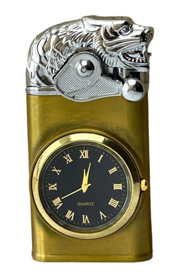 Aslan Başlı Saatli Lüks Çakmak A Kali?te - 1