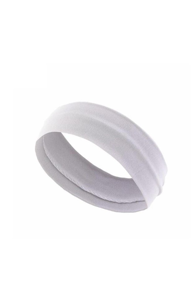 Jersey Hair Band Elastic Combed Sports Headband Yoga Headband