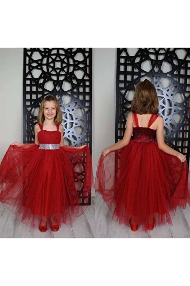 Girl's Long Cotton Dress