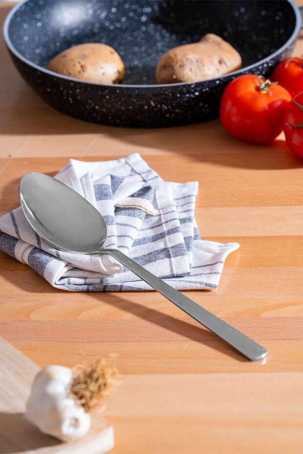 Karat Çelik Servis Kaşık - 1