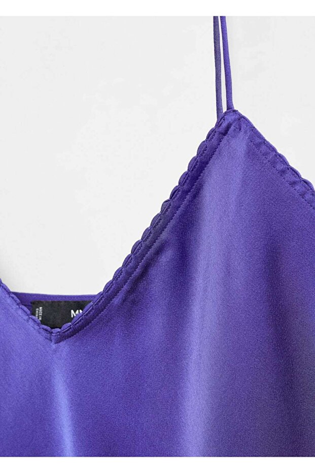 Pilili dantel bluz - 5