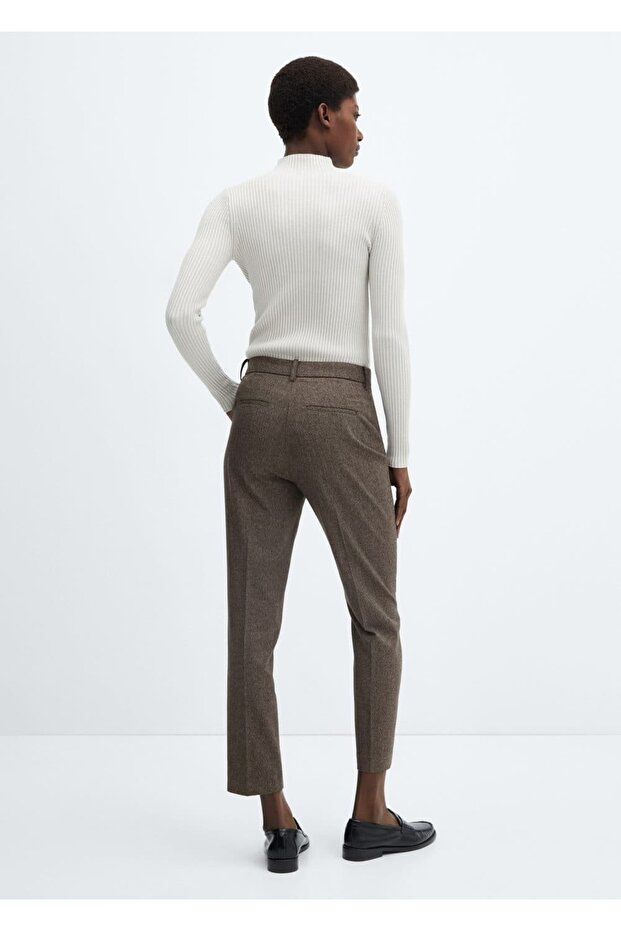 Orta belli dar pantolon - 4