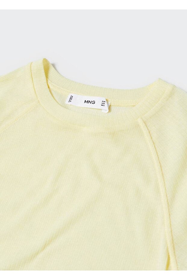 Dikiş detaylı tişört - 5