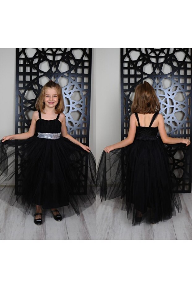 Girl's Long Cotton Dress