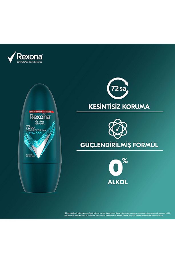 Men Erkek Roll On Deodorant Xtra Cool 50 ml X2 Adet - 5