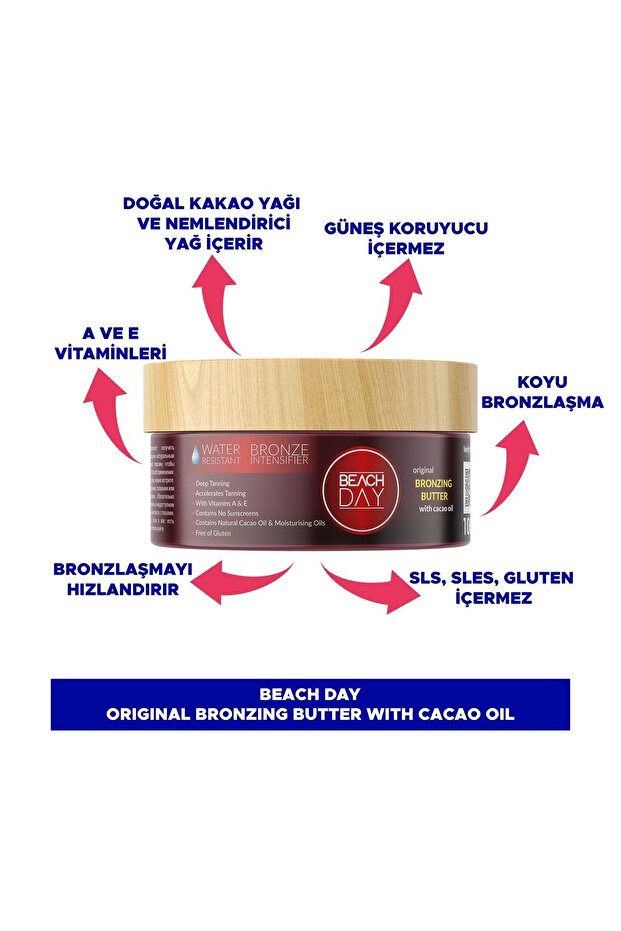 Bronzing cocoa Butter 100ml 8699375048032 - 1