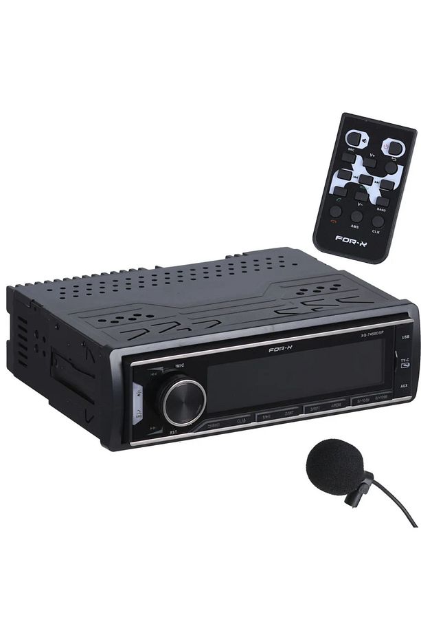 XQ-7450-4X100W-MİKROFONLU-DSP İŞLEMCİ-7 RENK-BT5.0-USB-RADYO-MP3-4 ANFİ ÇIKIŞ-PROFESYONEL TEYP - 2