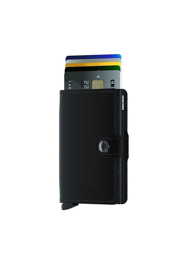 Miniwallet Matte Black, N/a - %100 Orjinal Avrupa Derisi Cüzdan - 3