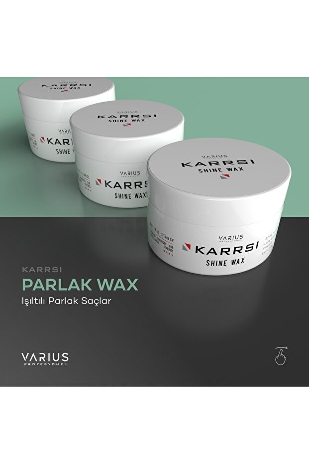 Saç Şekillendirici Parlak Islak Wax 100 ml Parlak Ve Esnek Tutuş Shine Stylıng - 2 Adet - 2