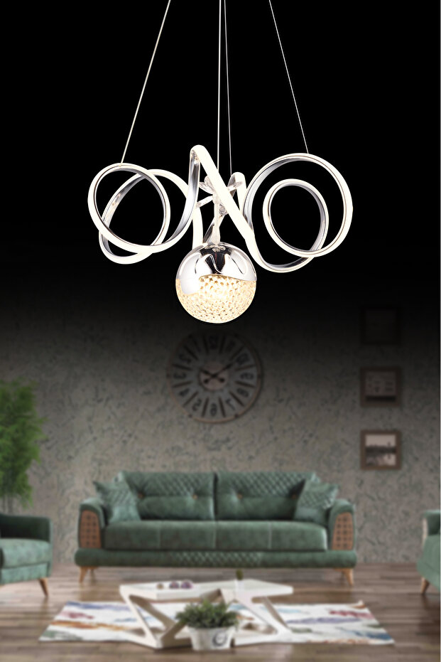 Viento led avize krom - 1