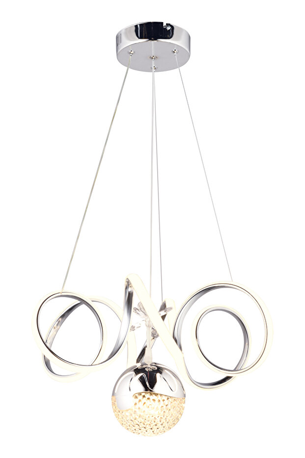 Viento led avize krom - 2