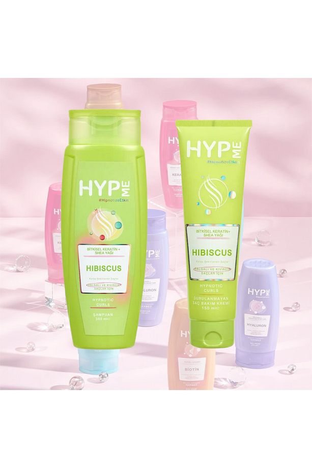 Kıvırcık Saçlar İçin Şampuan 350 ml - Saç Bakım Kremi 150 ml 2li Set - 1