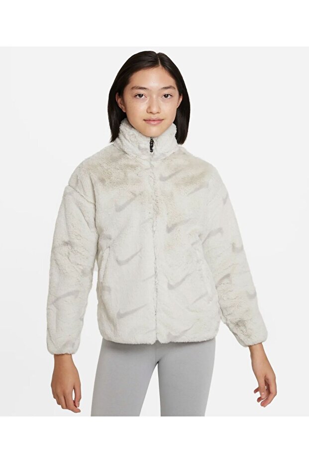 sportswear  cocuk peluş ceket - 4