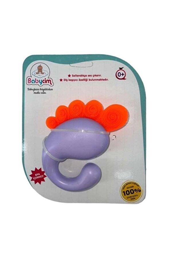 BABYCIM FOOT TEETHER CHINCLE URT038-005