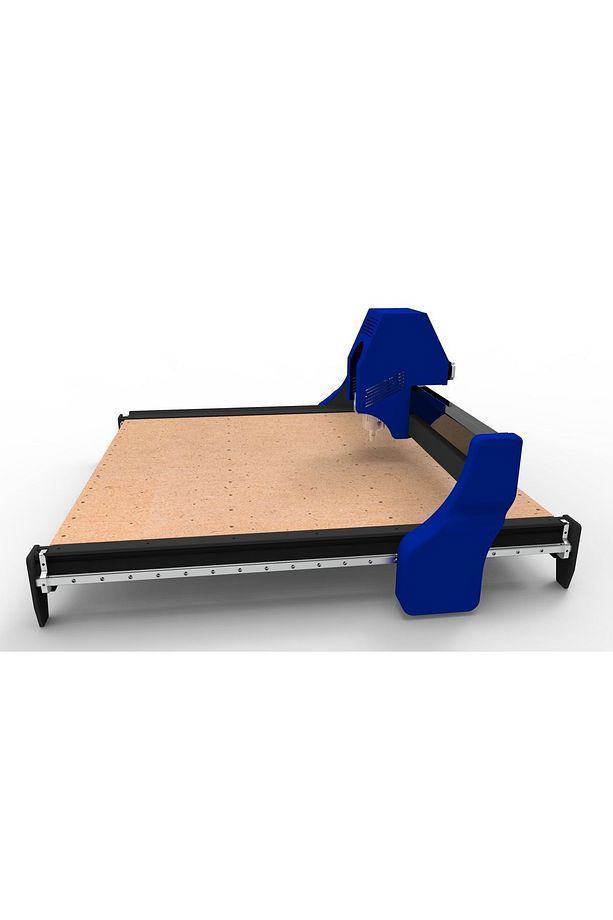 Ztc Mill Model 100x100 Cm Işlem Alanlı Masaüstü Cnc Router Makinesi Profosyonel - 3