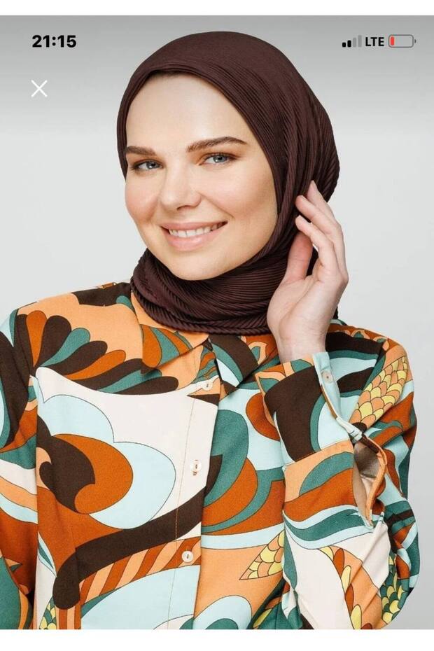 Eșarfă plisată - 2