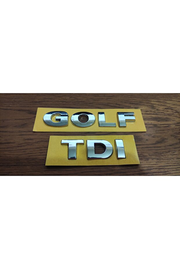 Golf Tdi Trunk Lettering Golf 2013 Trunk Logo Lettering (Oem Imported a Quality (with Tape)''Chrome Plated'')