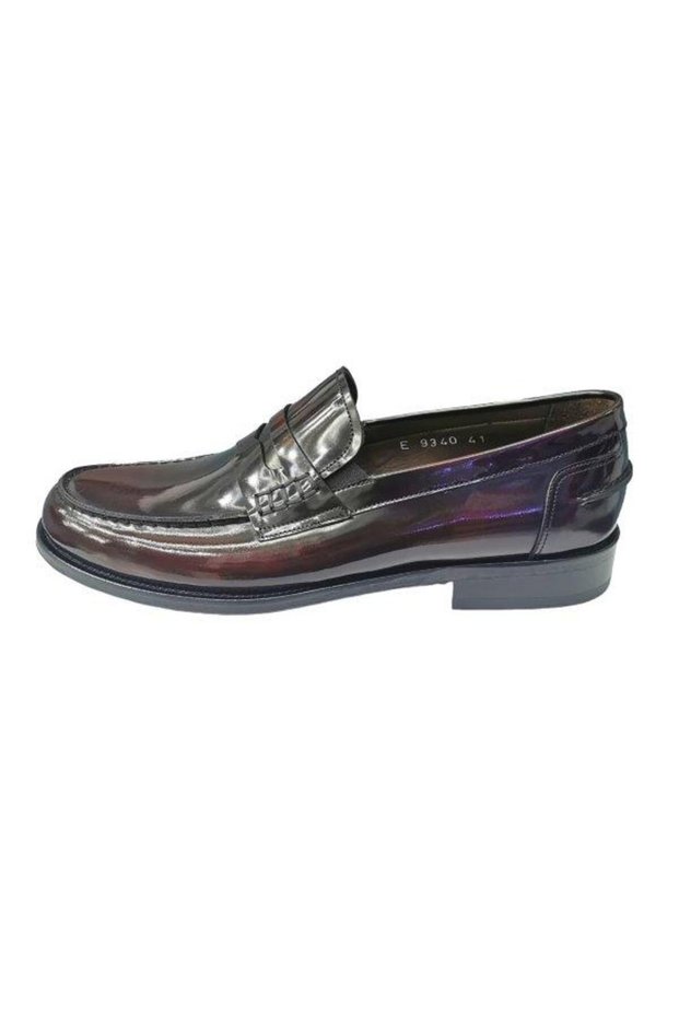 Claret Red College Men's Shoes