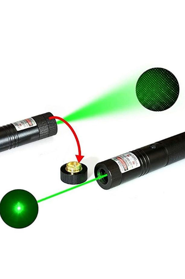 Laser Pointer Usb Şarjlı 5 Km Menzilli Yüksek Güçlü Ve Kaliteli Yeşil Lazer - 4