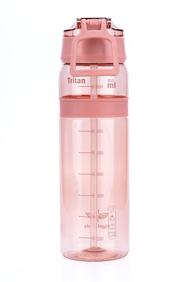 Howard 1000 ml & Balas Ruby 850 ml 2in1 Tritan Matara Seti - 5