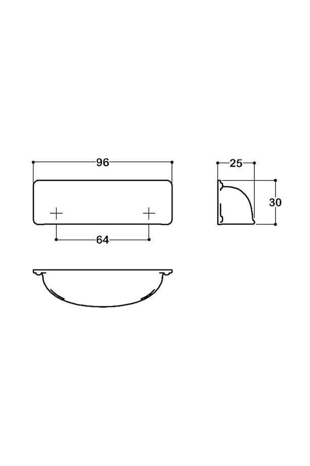 4533 Antik Rengi Tas Kulp 64 Mm - 2