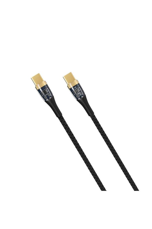 X-elegant 65w Güç Destekli Şeffaf Çipli 5a Type-c To Type-c Kablo Type-c Hızlı Şarj Ve Data Kablosu - 1