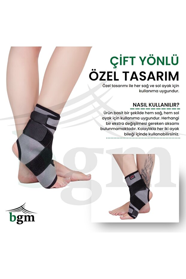 Basit Ayak Bilekliği Yüksek Kalite 8 Bandajlı Bileklik - 5