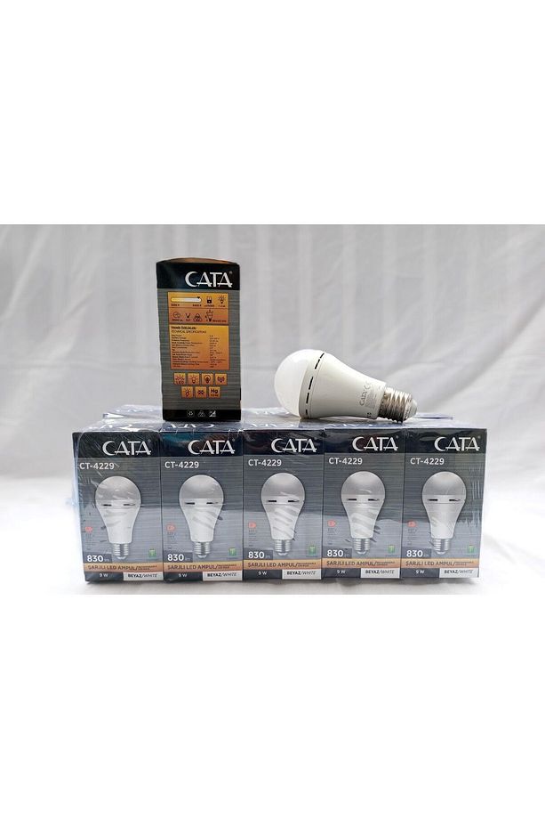 Şarjlı Led Ampül Ct-4229 (10 ADET) - 1