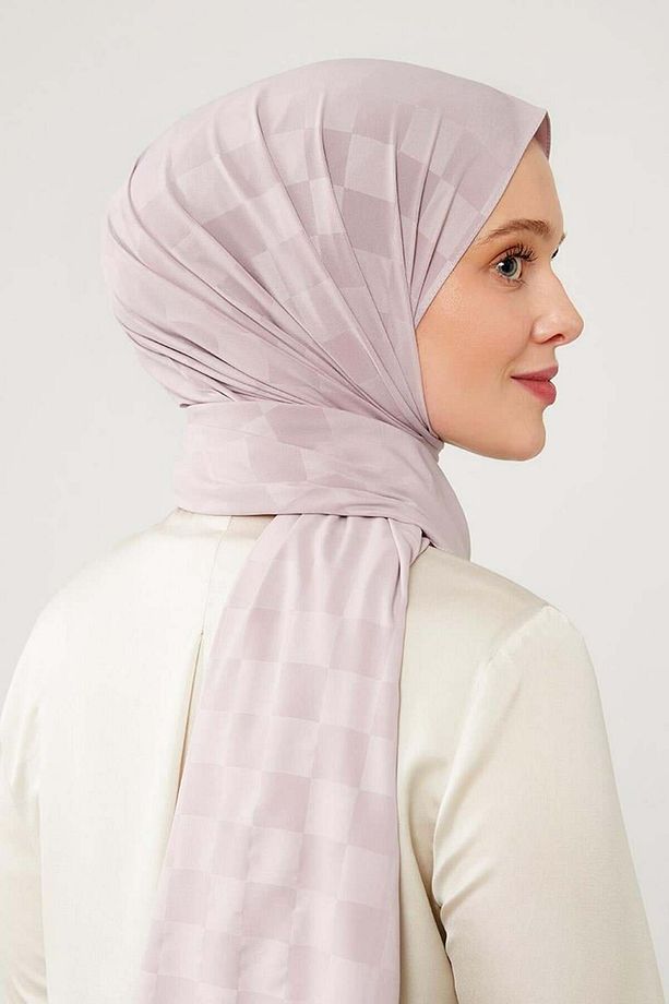 K.Vizon Dama Desen Jakarlı Elegance Şal - 1
