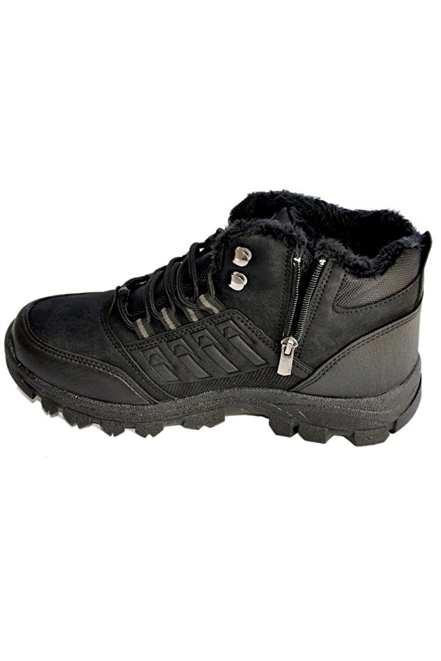 Unisex Waterproof Non-Slip Warm Orthopedic Zippered Thermo Rubber Winter Boots
