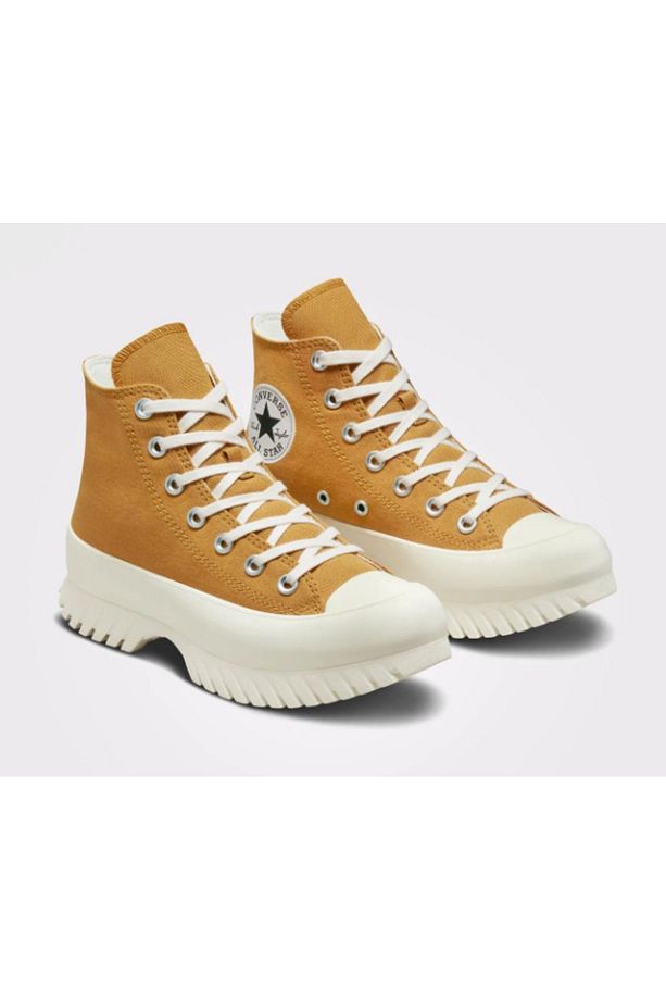 Chuck Taylor All Star Lugged 2.0 Platform Seasonal Color Kadın Sarı Sneaker - 2