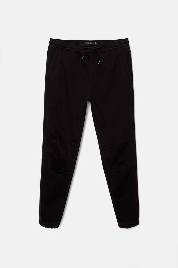 Yumuşak örme jogger pantolon - 6