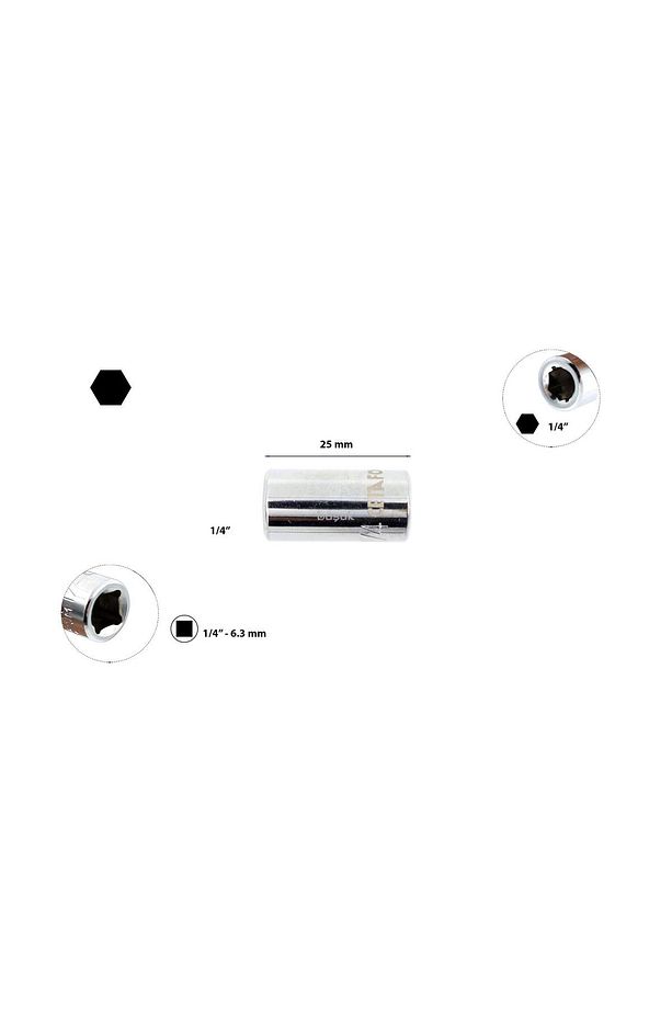 Bt/8001 1/4” Bits Tutucu Lokma - 2