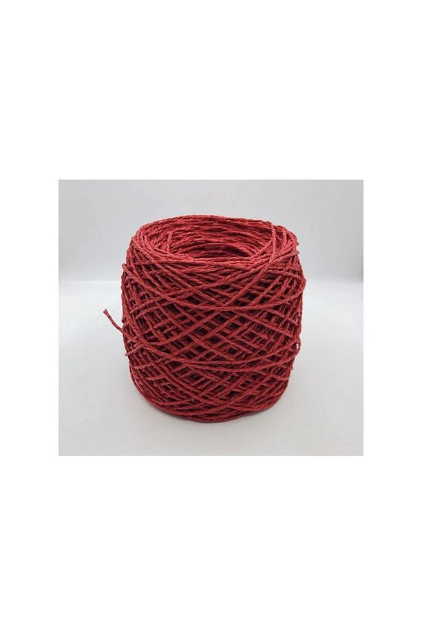 Kağıt ip kırmızı / Kağıt ip sarılmış / 100 gr - 1