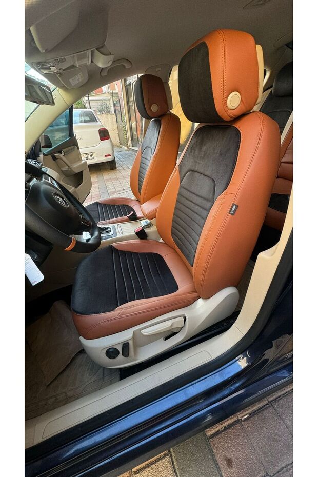 مسند ظهر خلفي متوافق مع طراز PASSAT B7 2011-2014 مع مسند ذراع خلفي 2+1