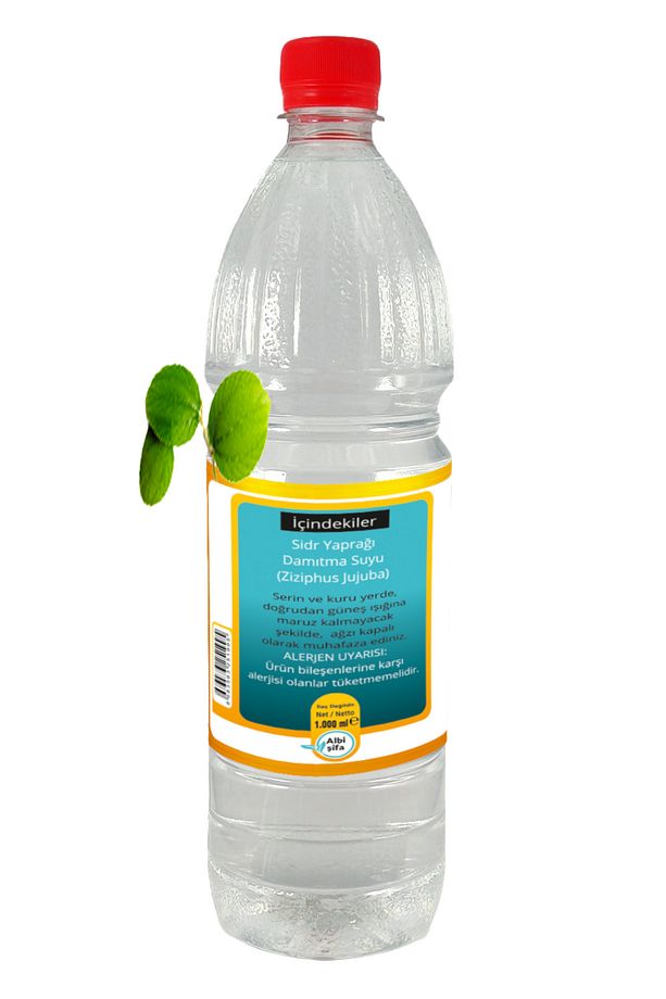 Bitkisel Içilebilir Distilasyon Sidr Yaprağı Suyu – 1000 ml | Doğal Ve Saf - 3