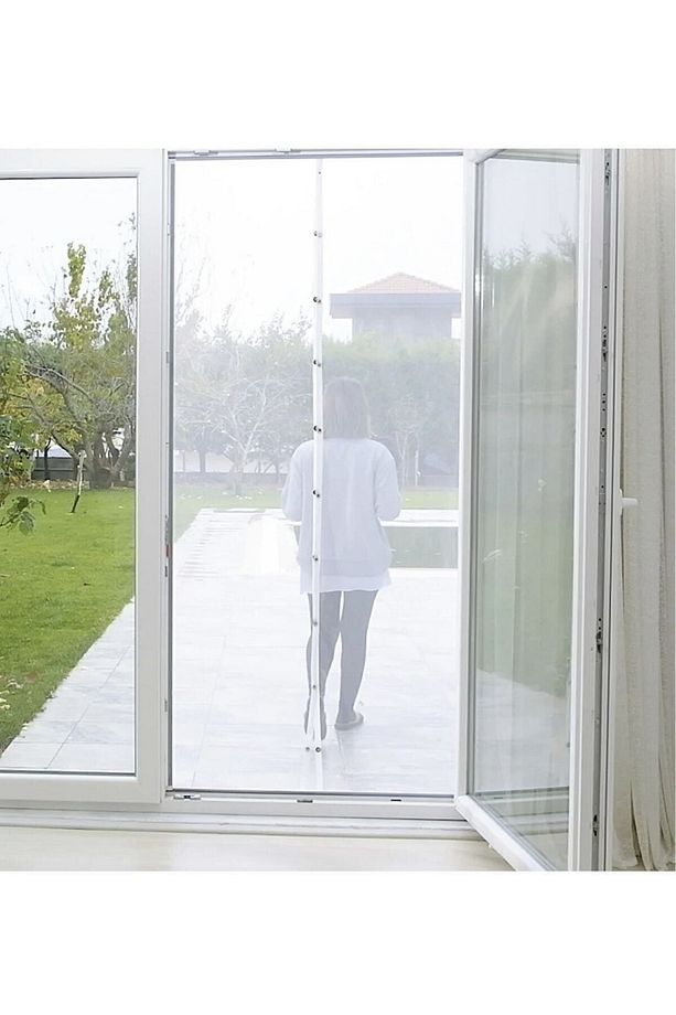 Mıknatıslı Kapı Sinekliği 90x210 Cm Cırtbantlı - 2