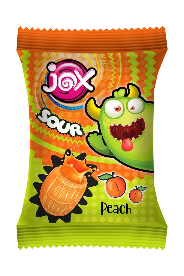 Sour Meyve Aromalı Sıvı Dolgulu Ekşili Bonbon Şekerleme (5 G X200 Adet) - 3