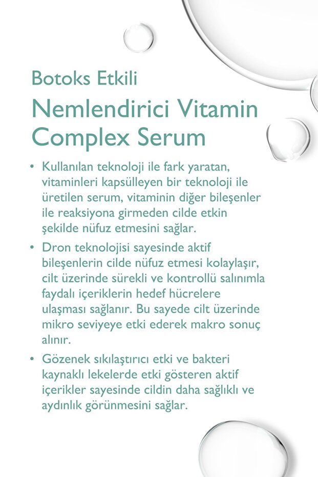 Botox Effect Moisturizing Vitamin Complex Serum - 2