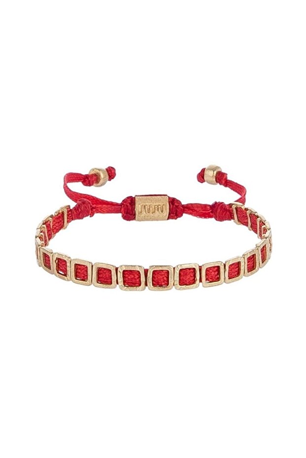 Bronz Mini Square Bileklik - 1