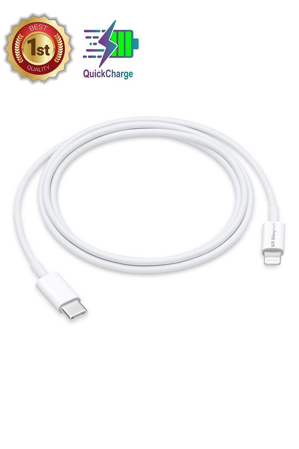 Apple Iphone Uyumlu Şarj Kablosu Usb-c To Lighting (1M) Beyaz - 4