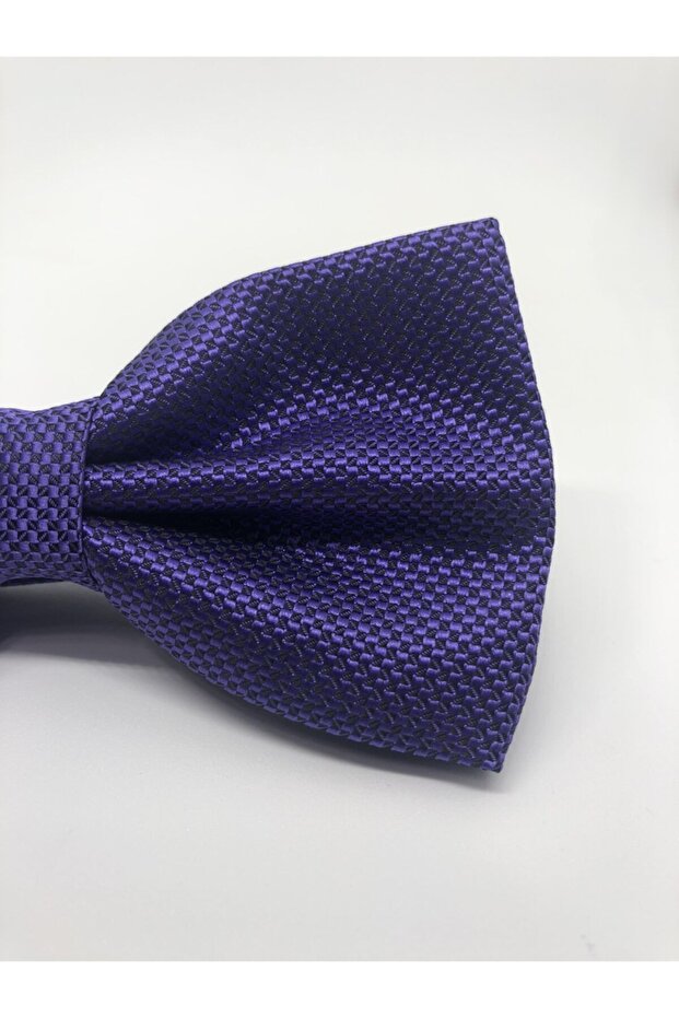 Mor / Dokuma Kumaş Papyon - Mendilli - 2