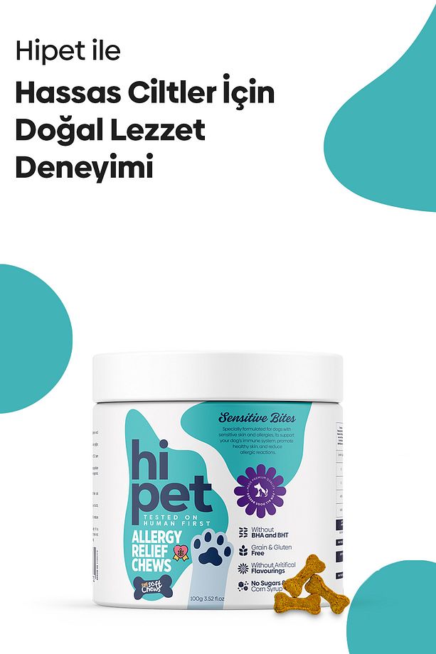 Alerjik Ciltler Için Çiğnenebilir Tablet (SENSİTİVE) - 1