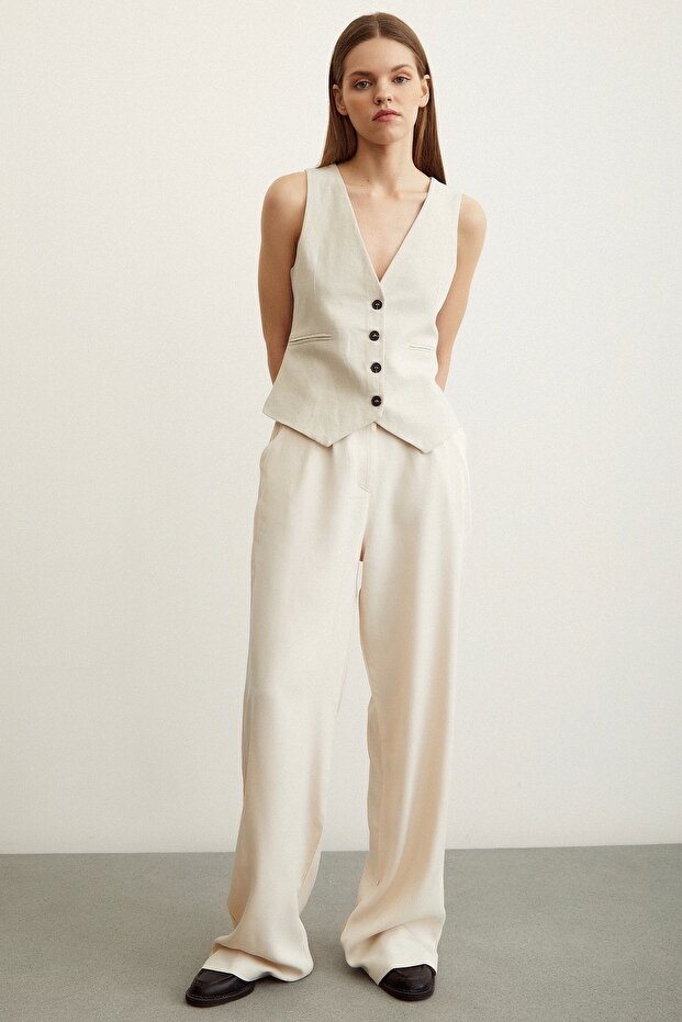 Geniş Paça Pantolon - 3