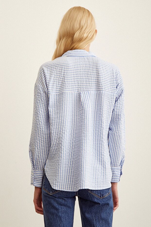 Çizgili Gömlek - 4
