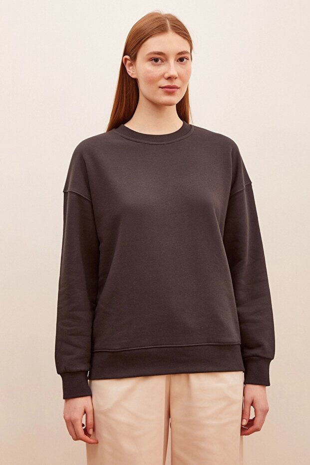 Bisiklet Yaka Sweatshirt - 2