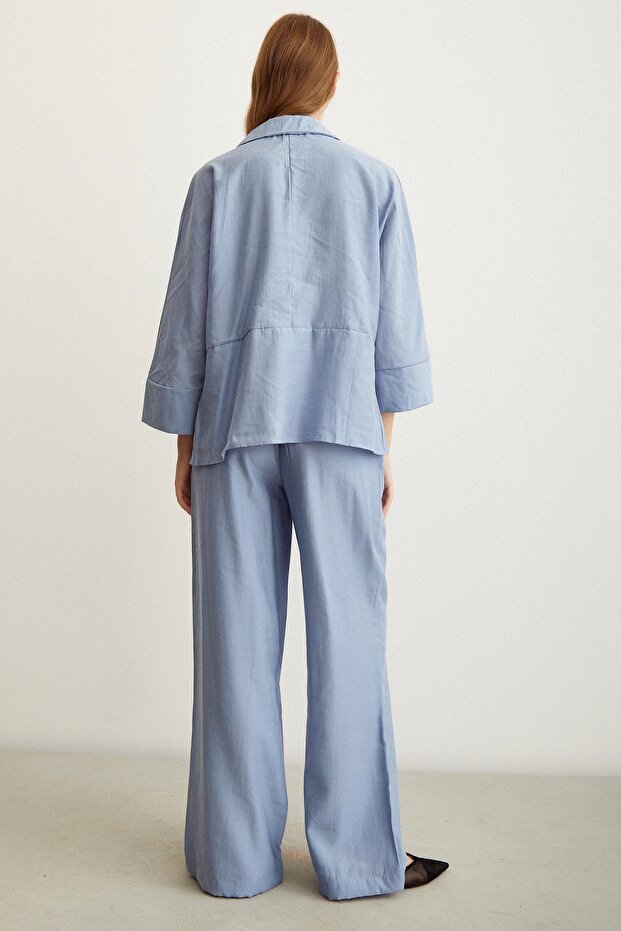 Beli Lastikli Pantolon - 6