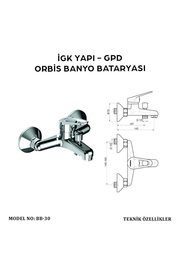 BB30 ORBİS BANYO BATARYASI - 3