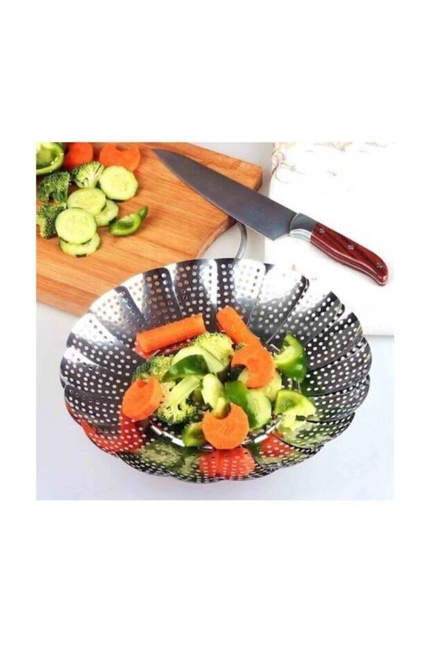 Foldable Steam Vegetable Cooking Boiling Apparatus - 3