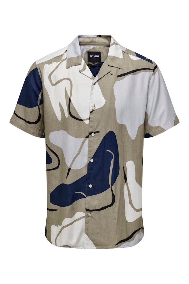 Hemd Dab REG Özet Kurzarmhemd - 1